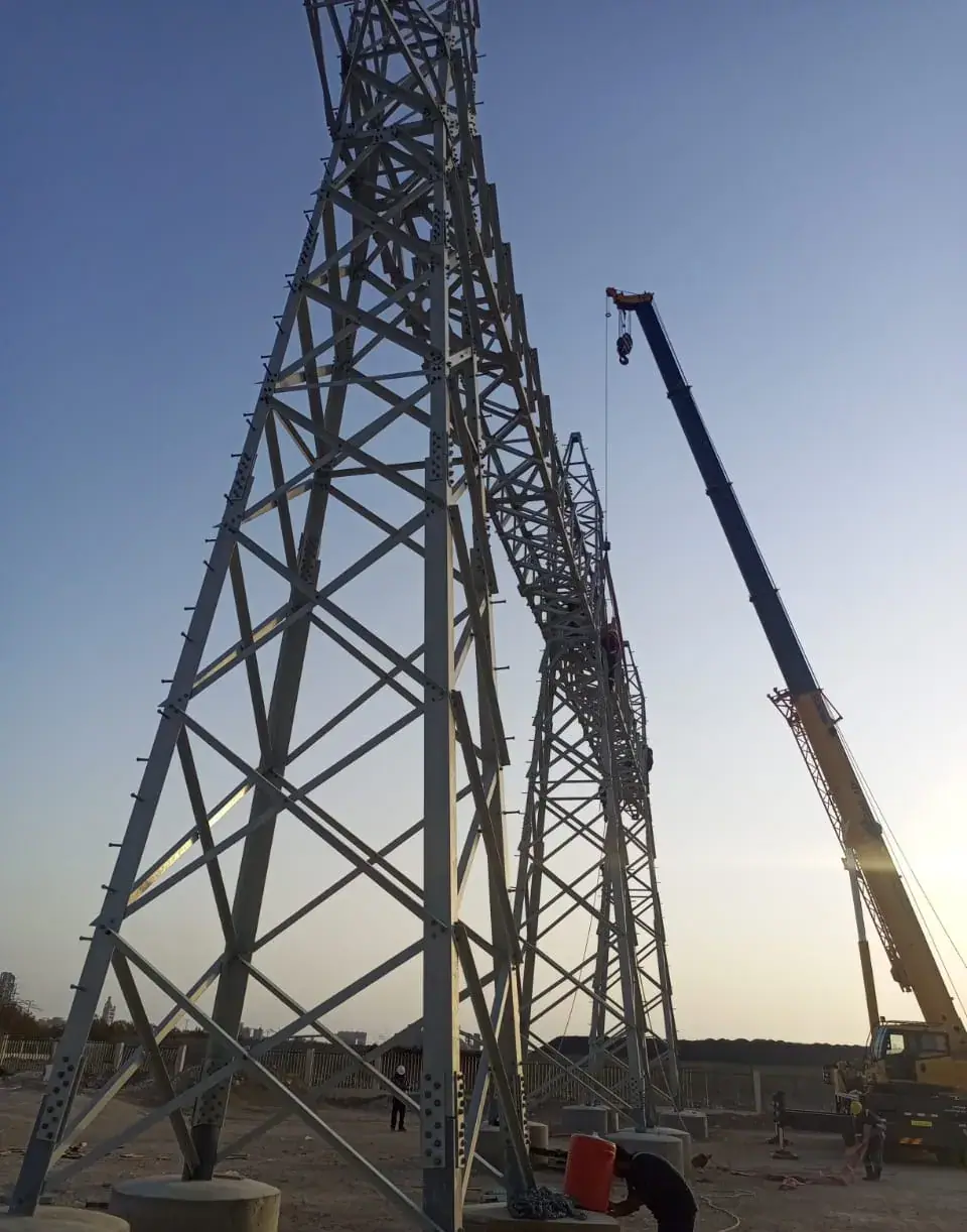 رابغ 2: أبراج نقل الطاقة